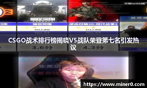 CSGO战术排行榜揭晓V5战队荣登第七名引发热议